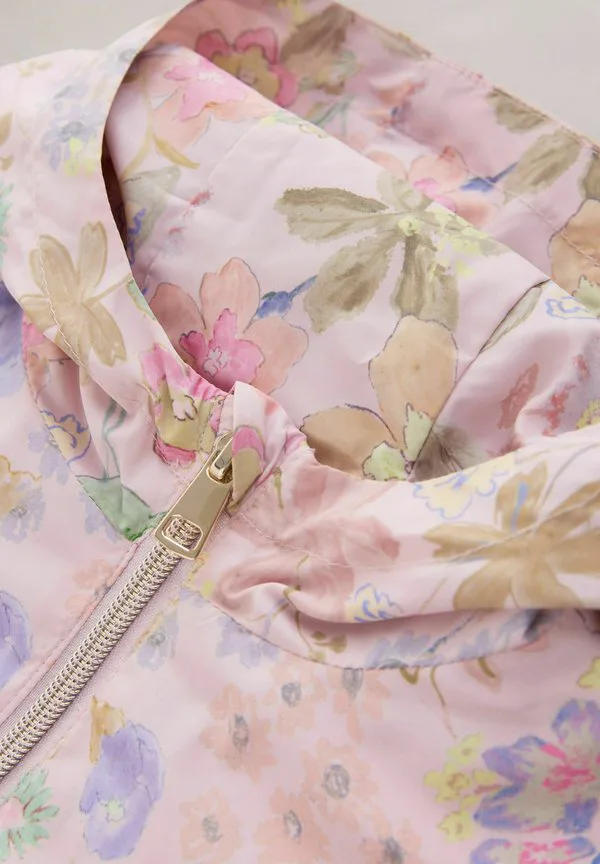 Водонепроницаемая куртка стандартного кроя Next, Pink Floral — фото 2