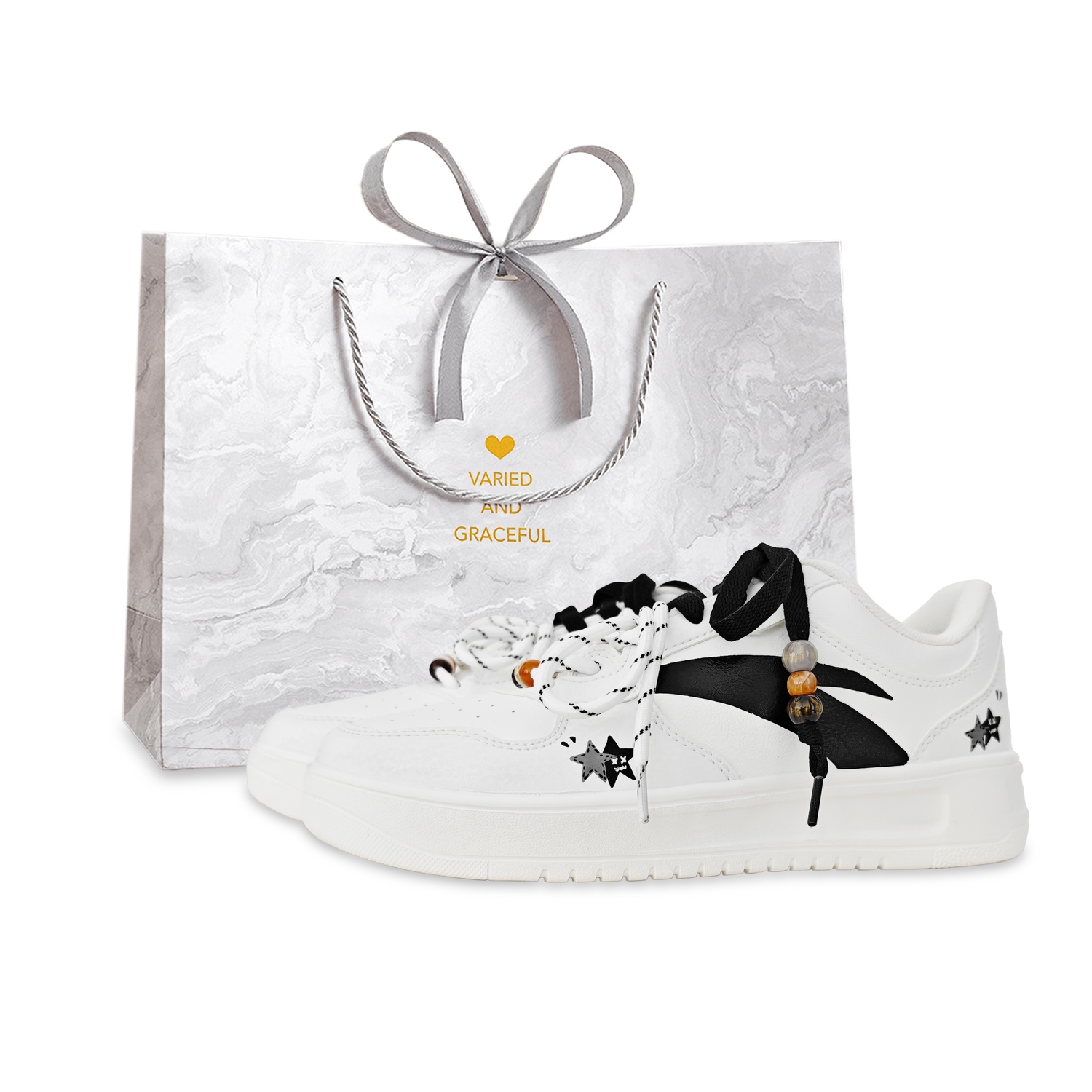 

Расслабленные амортизирующие устойчивые к истиранию легкие низкие кроссовки для скейтбординга unisex ANTA, черный