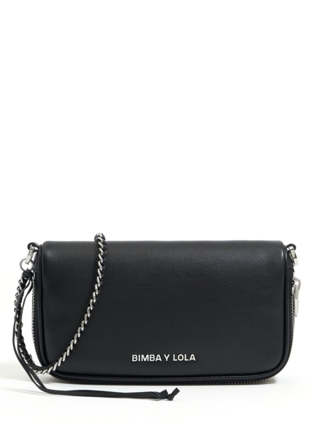 

Bimba y Lola мини кожаная сумка через плечо, черный