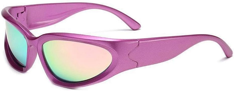 

Эстетические солнцезащитные очки для мужчин, для езды на велосипеде, занятий спортом, женские солнцезащитные очки в винтажном стиле, модные панк-очки HYYZZC, F11-polarized-film