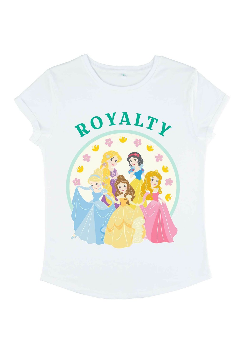 

Футболка с принтом DISNEY CHIBI PRINCESS ROYALTY Henry Tiger, белый