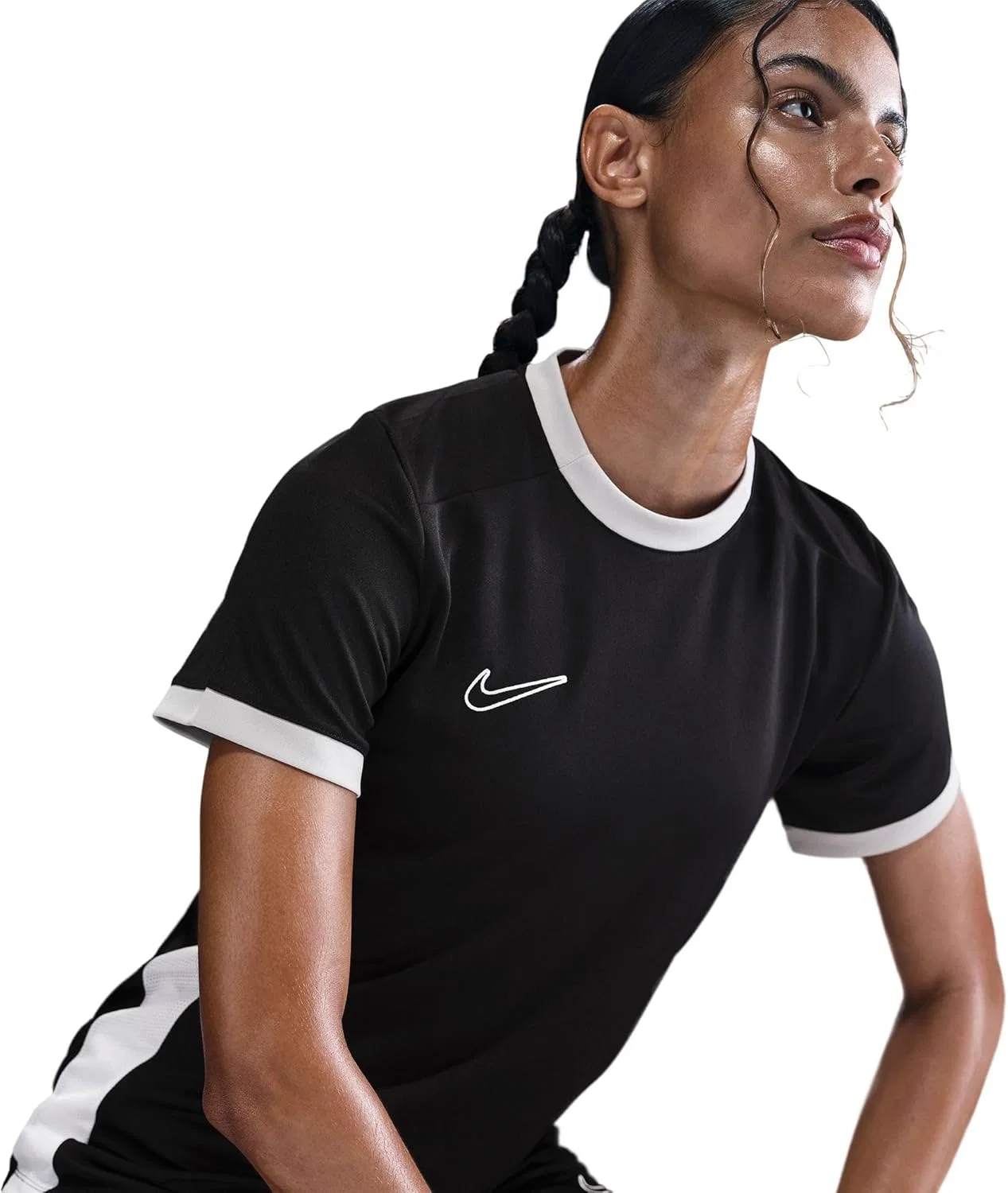 Толстовка Nike Women's Sporty, черный/серый/белый — фото 4
