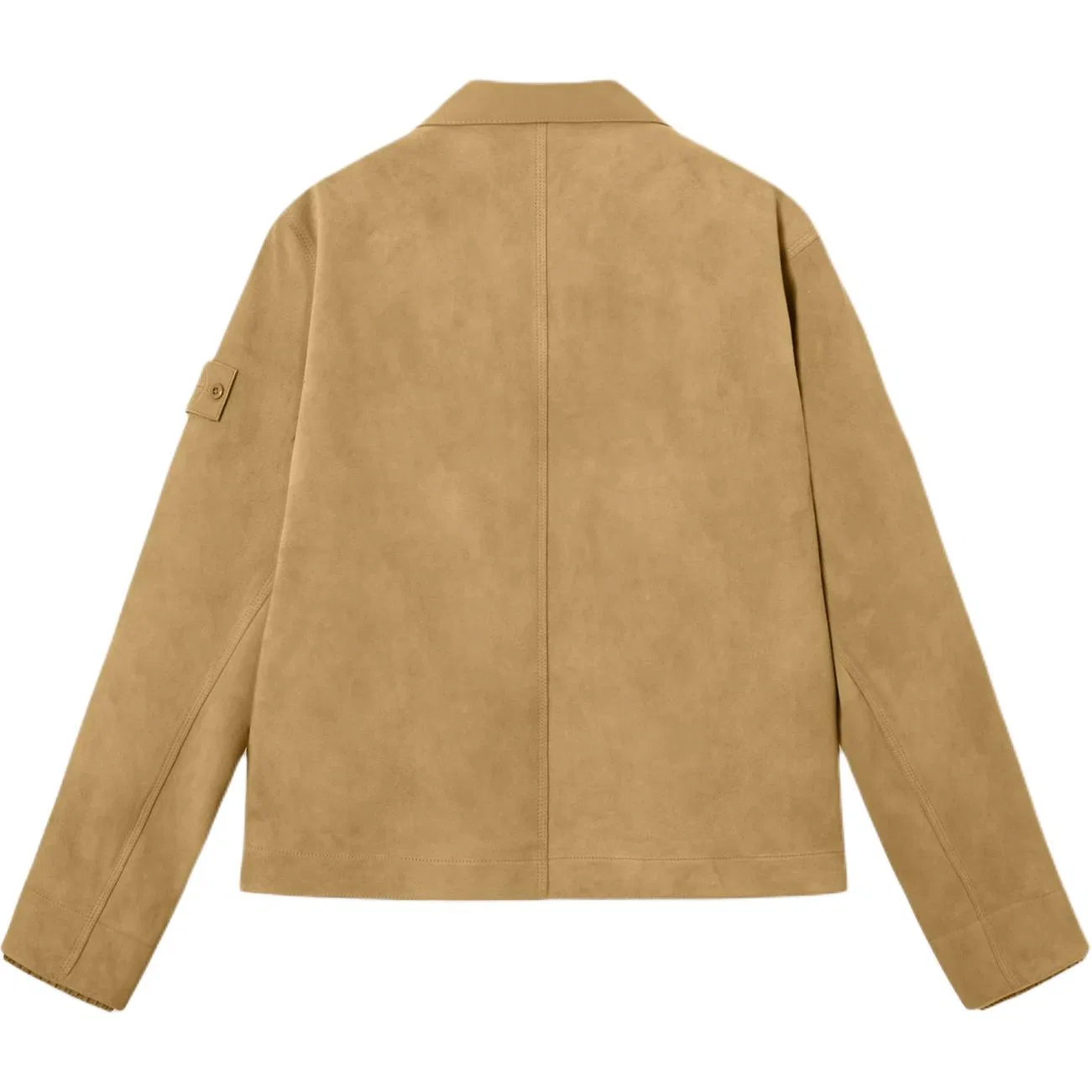 Куртка из замши STONE ISLAND, Dark Beige — фото 3