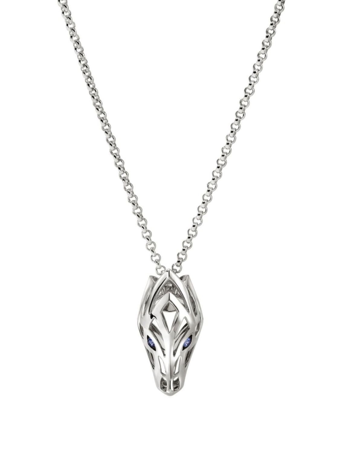 

Серебряное колье Naga с сапфирами John Hardy, серебряный