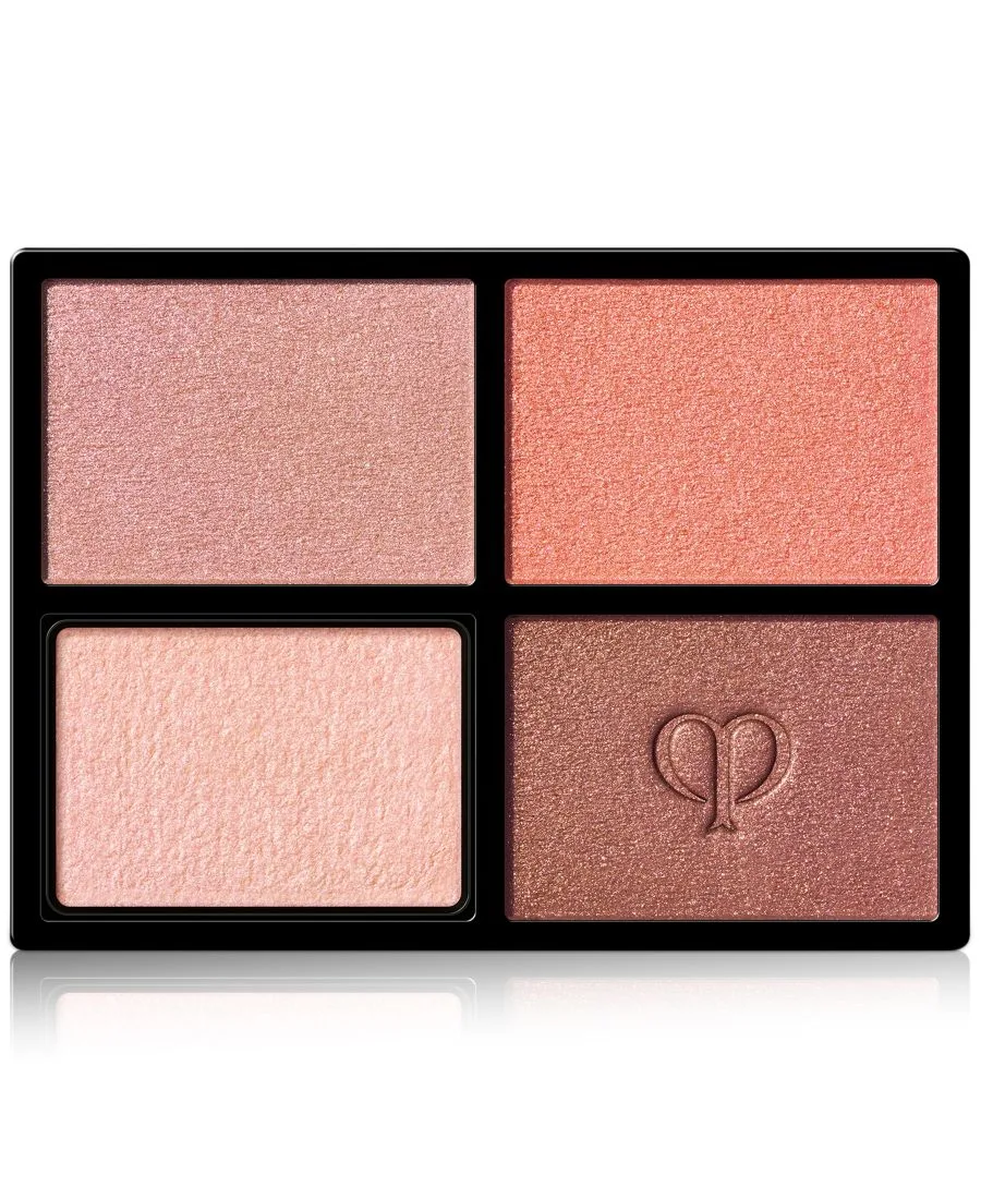 Сменный блок карандаша для глаз Eye Color Quad Clé de Peau Beauté, Warm Ocean Sunset