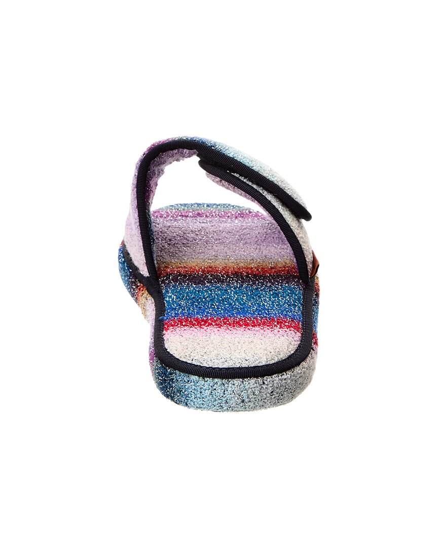 Missoni Home Clancy Пантофола Аперта С/Страппо Тапочки, мультиколор — фото 3