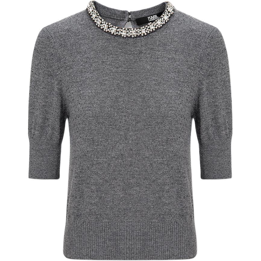 

Свитер KARL LAGERFELD FW25 женский KARL LAGERFELD / Karl Lagerfeld Jeans, серый