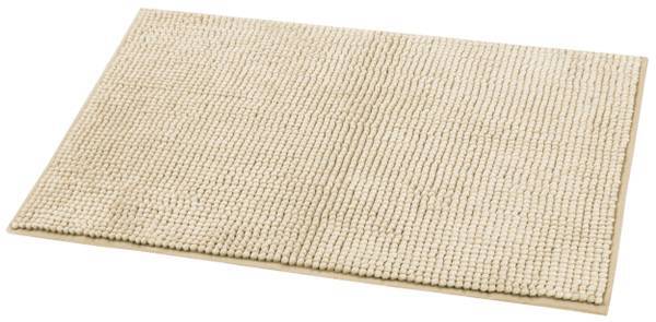 

Коврик для ванной Zollner 00000209, 50x1x80 см, бежевый