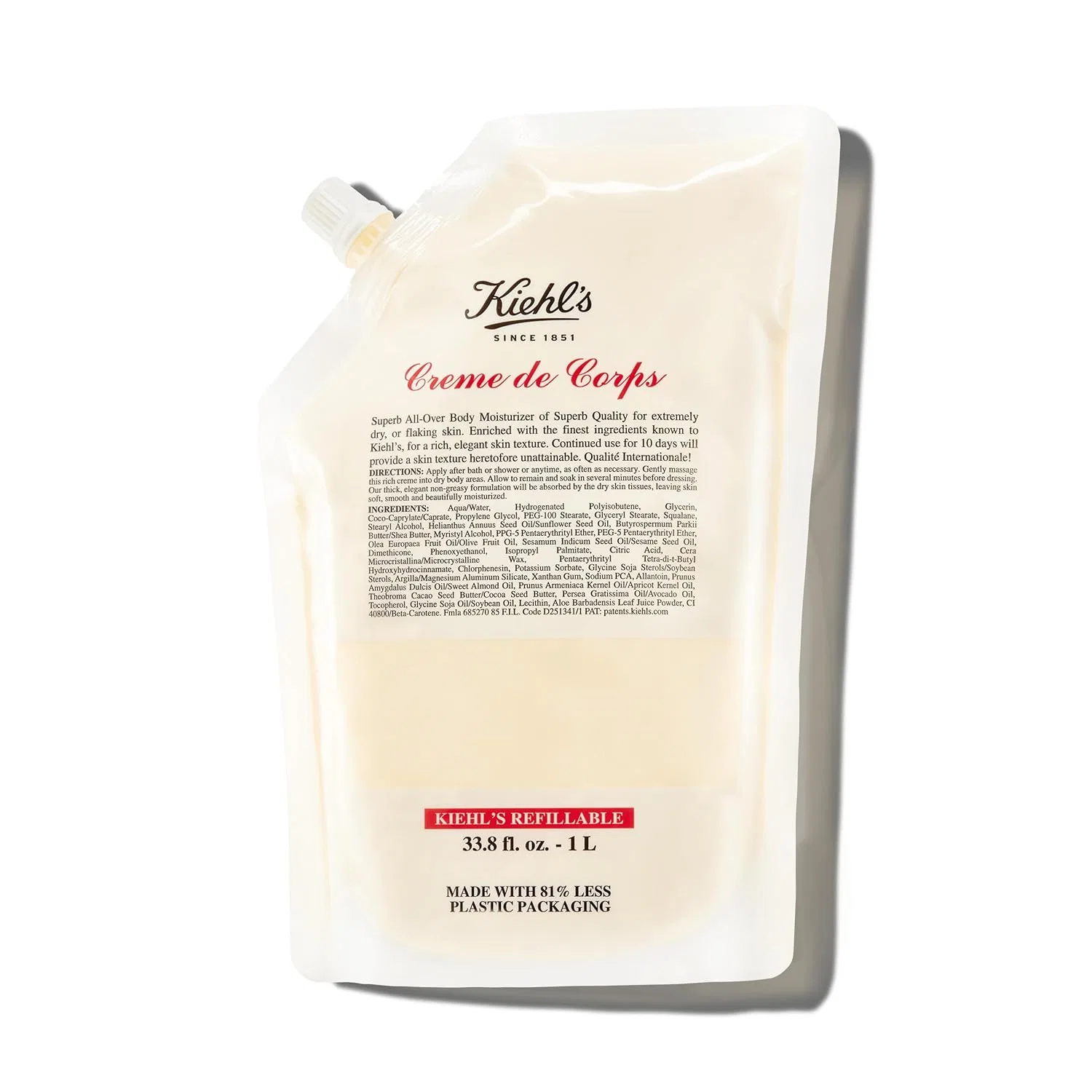 Насыщенный нежирный крем для тела Creme de Corps от KIEHL'S Kiehl'S