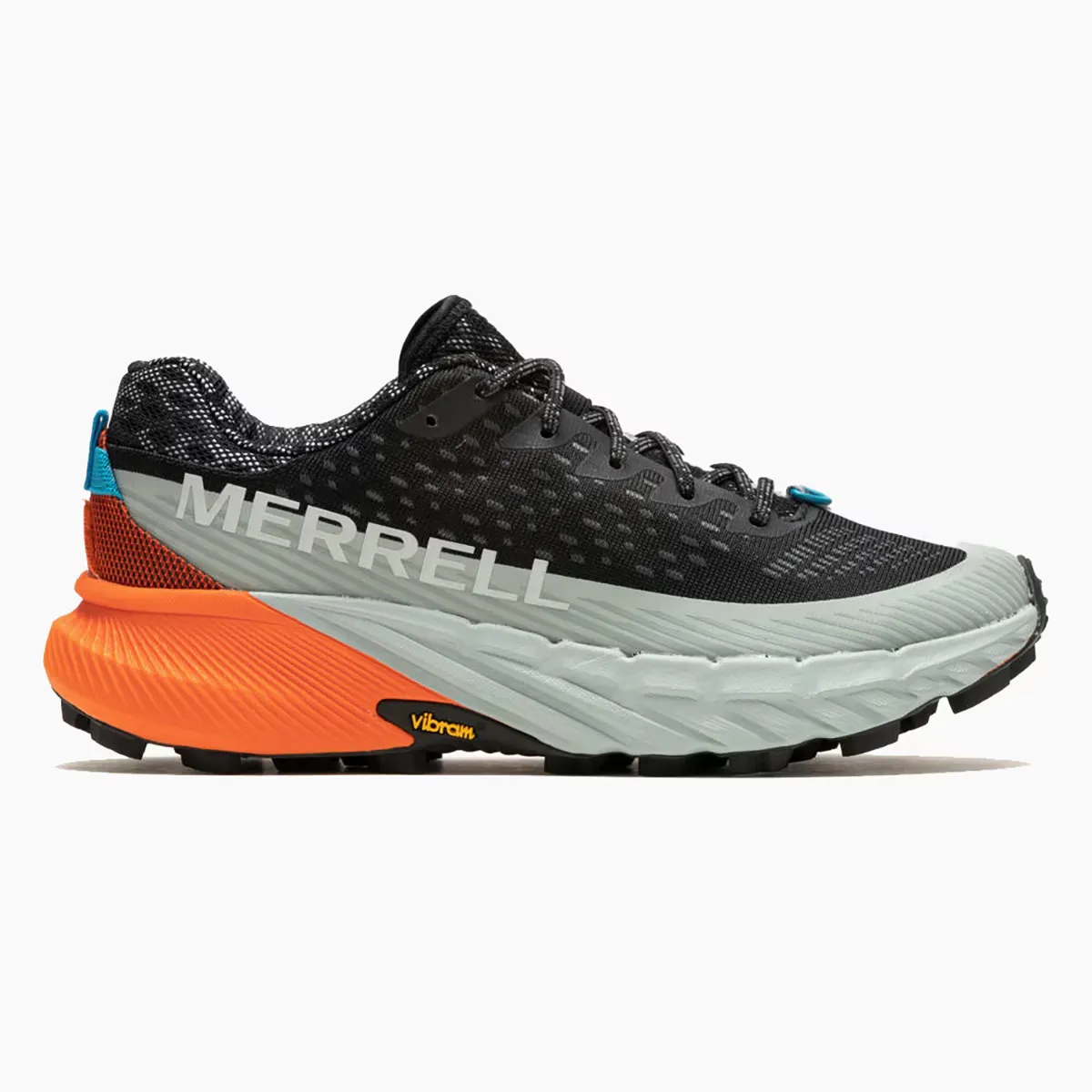 Женские кроссовки для трейлраннинга Agility Peak 5 Merrell, черный/оранжевый
