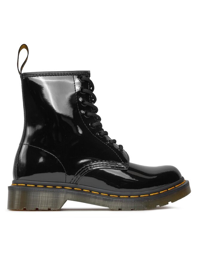 Сапоги глянцевые Dr. Martens 1460 W, черный