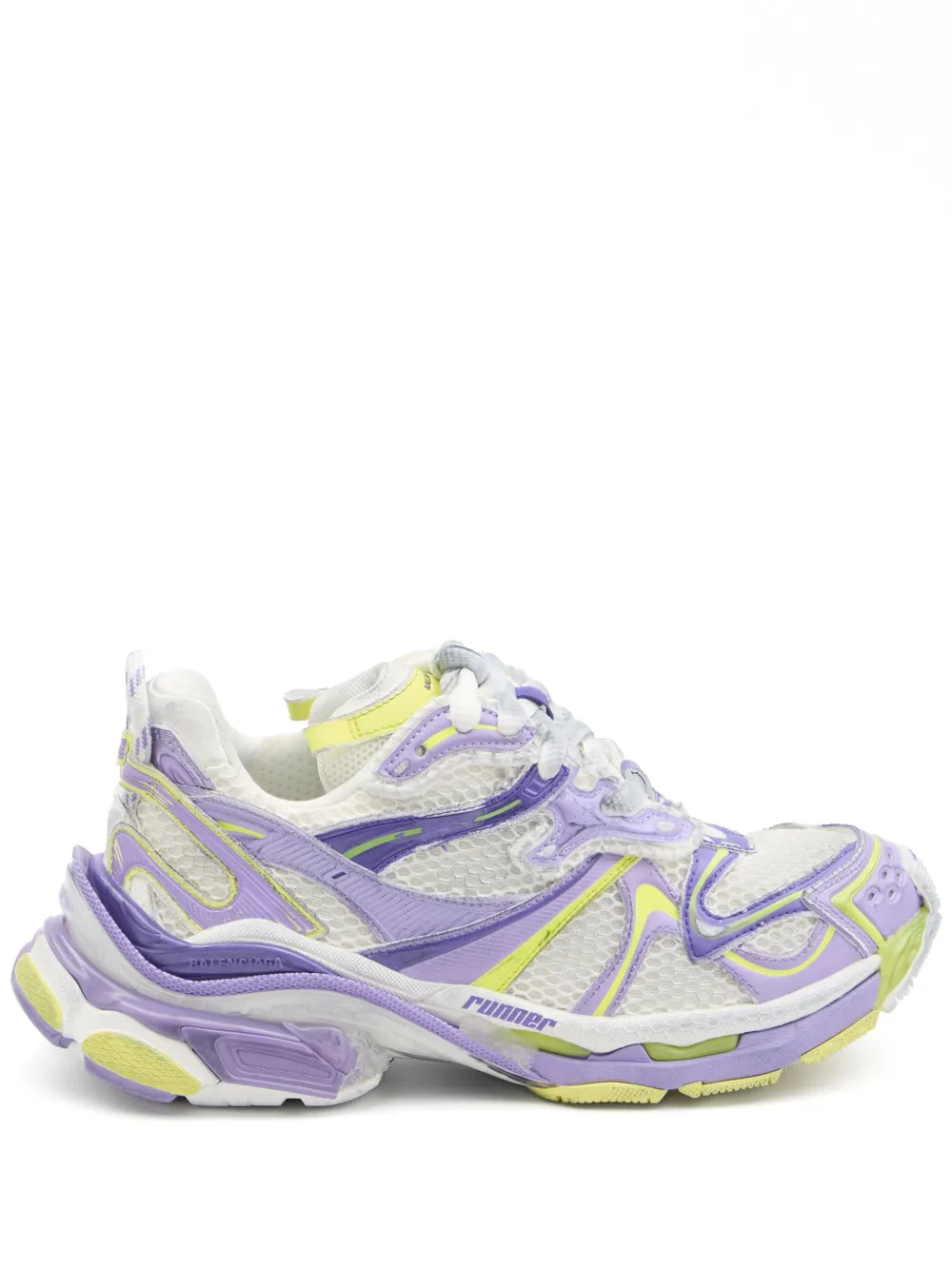 Кроссовки Runner 2 BALENCIAGA, фиолетовый