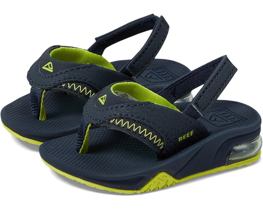 

Сандалии Reef Kids Little Fanning, цвет Lime/Navy