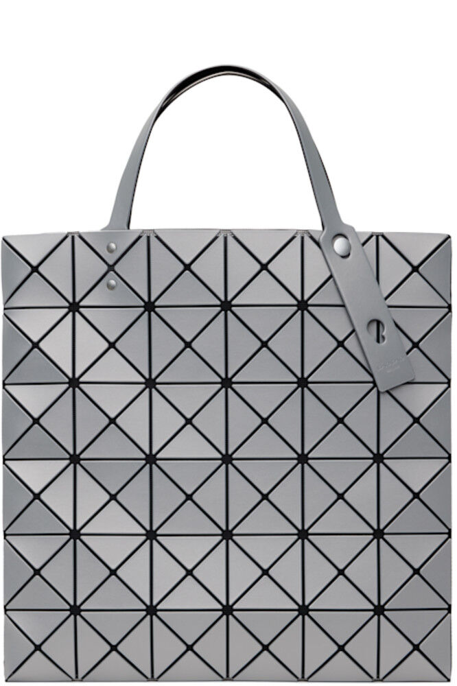 

Сумка-тоут Lucent W серо-серебристого цвета BAO BAO ISSEY MIYAKE