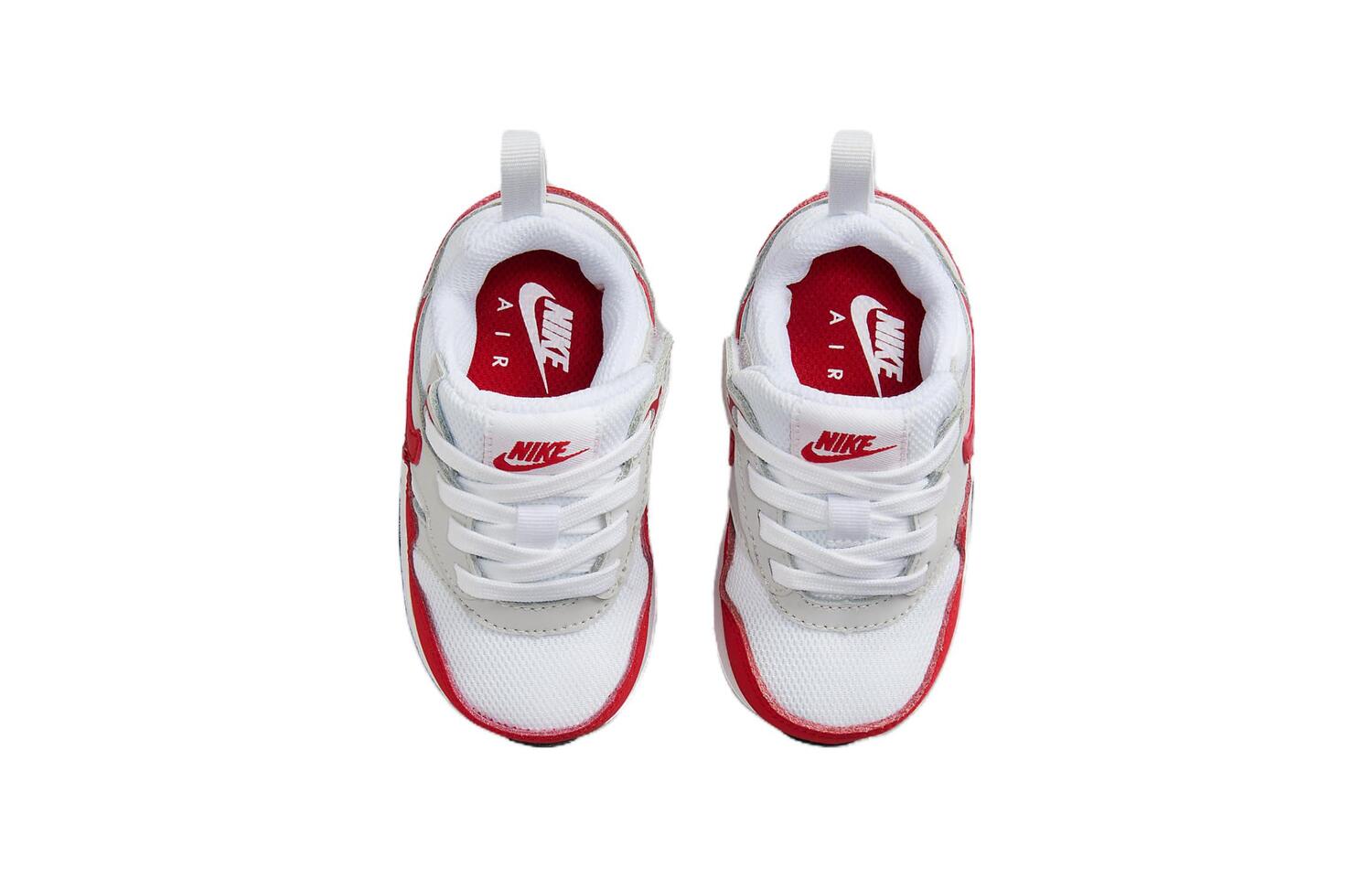 Кроссовки Nike Air Max 1 для малышей TD, White/Red — фото 3