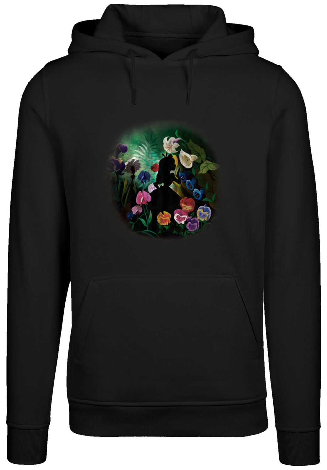 

Свитер F4NT4STIC Hoodie Disney Alice im Wunderland Black Flower, черный