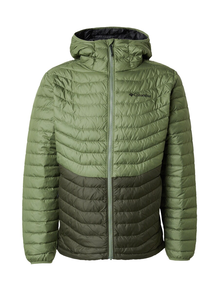 

Термо пуховик COLUMBIA Outdoor jacket Westridge, цвет olive/light green