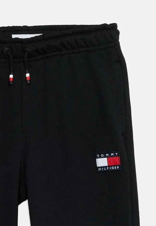 Брюки хлопковые Heritage flag unisex, Tommy Hilfiger, черный — фото 3