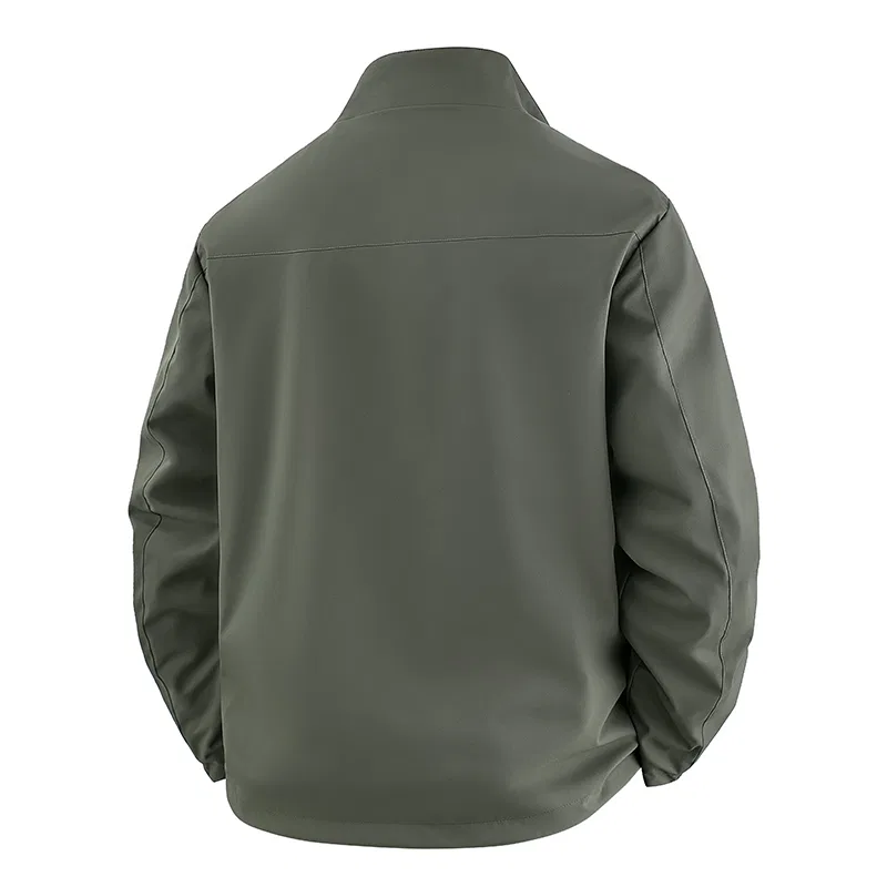 Детская унисекс-куртка с капюшоном Drop Shoulder Red bean, Dark Gray — фото 4