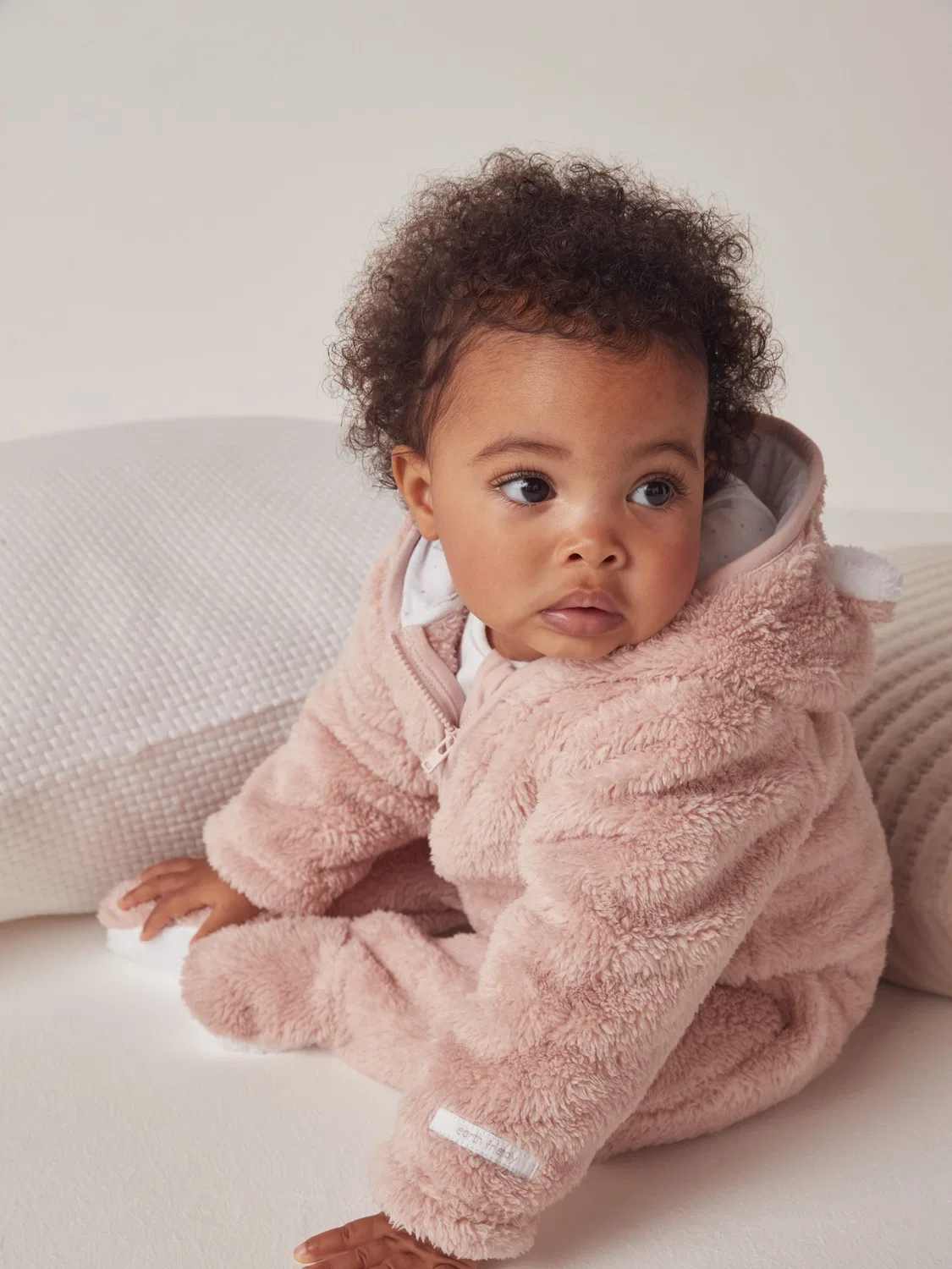 Комбинезон из флиса Pebble The White Company, розовый