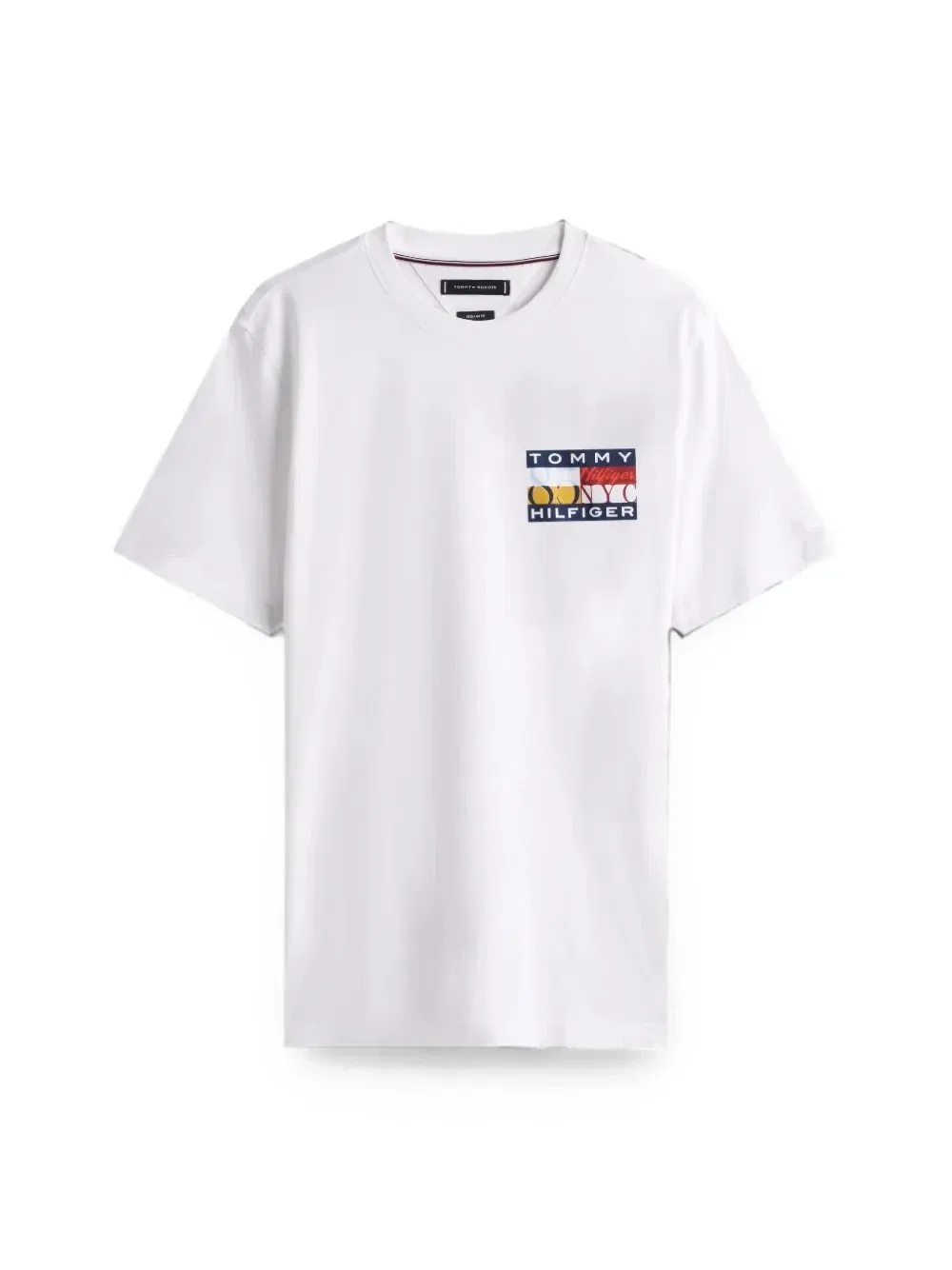 Футболка с нашивкой на груди Tommy Hilfiger, белый — фото 2