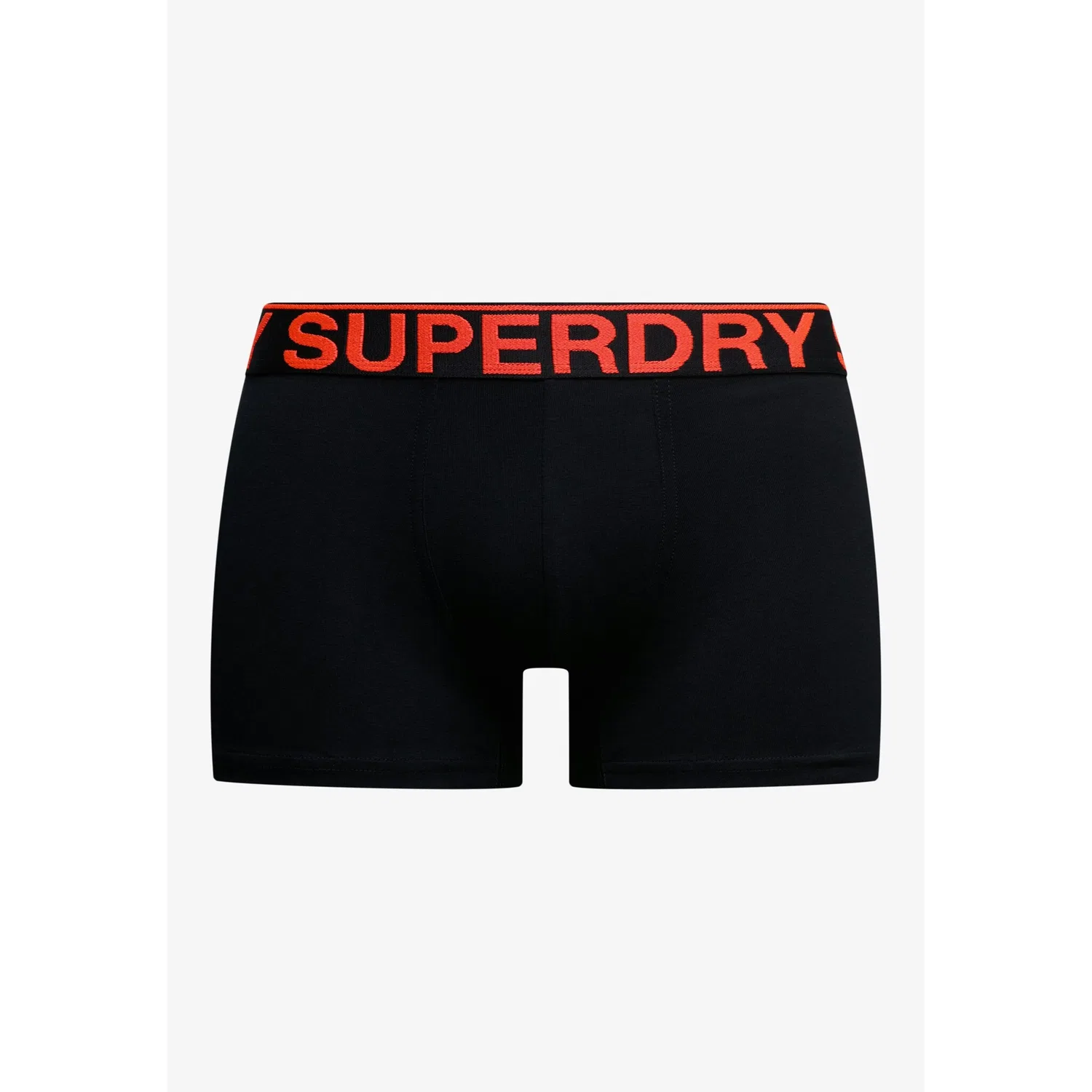 Мужские боксеры из хлопковой смеси Superdry, Black/Orange — фото 4
