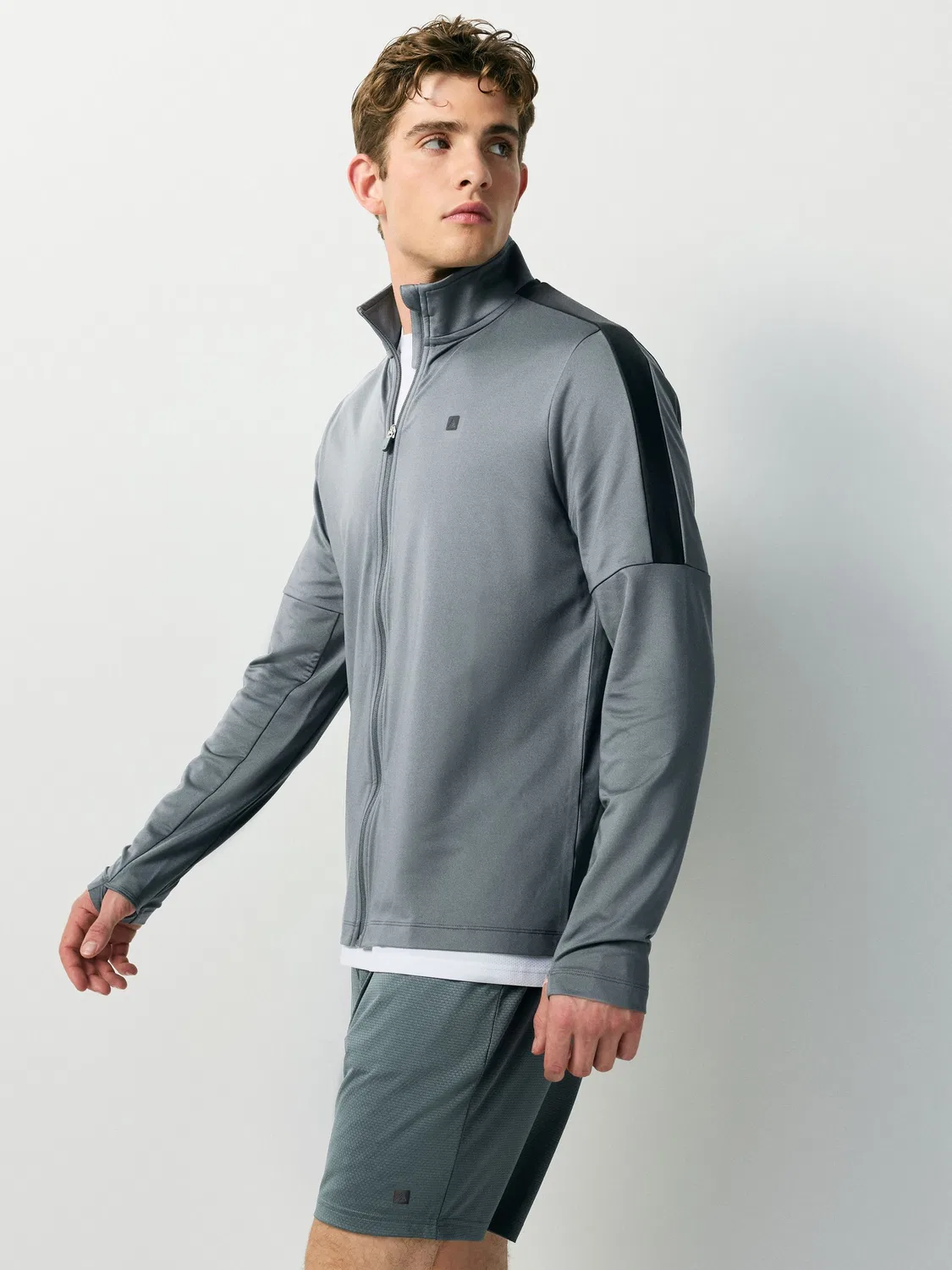 Шорты тренировочные Active Gym Textured Next, серый сланец — фото 4