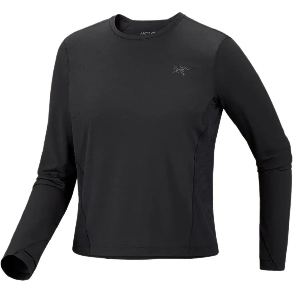 Женская футболка с круглым вырезом Norvan Arcteryx, Black/Black