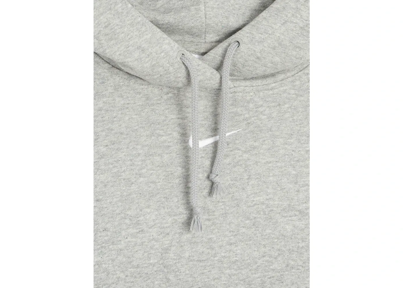 Женский худи свободного кроя Nike, Dark Grey Heather/Base Grey/White — фото 2
