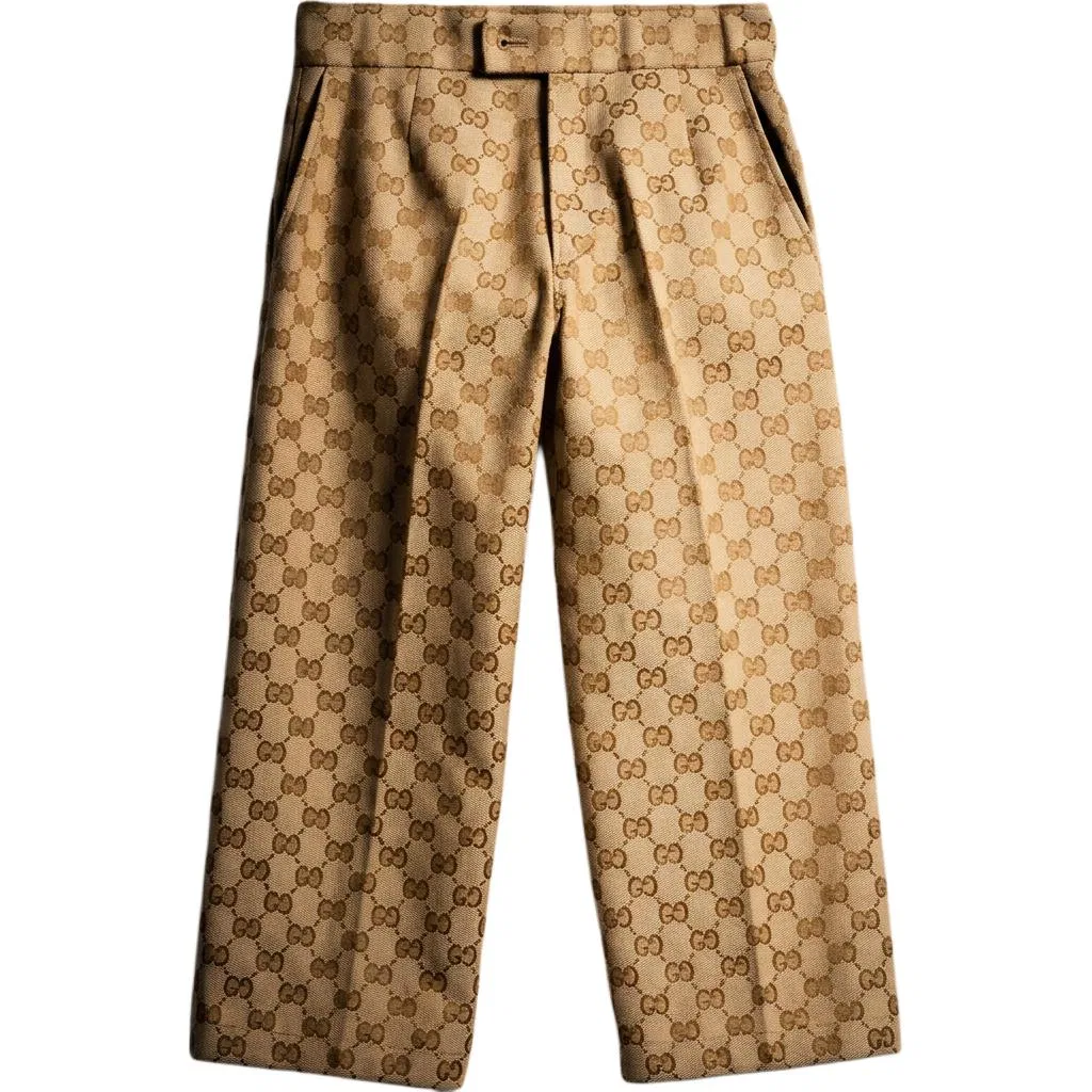 Детские брюки Sand & Dark Brown GUCCI — фото 3