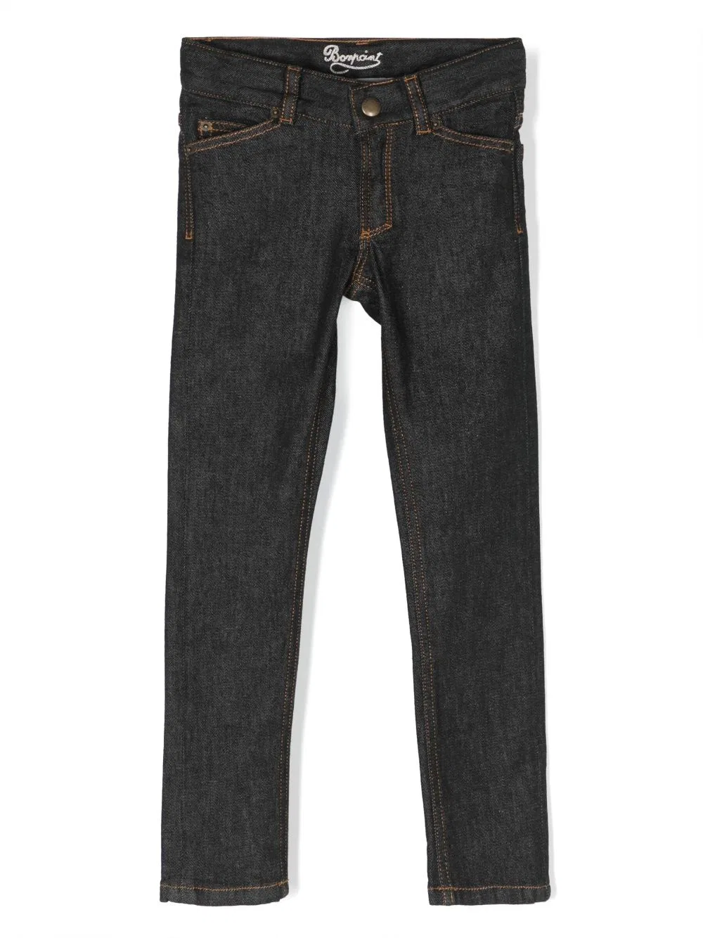 Джинсы прямого кроя Kids Tael Straight-Leg Jeans Bonpoint, Black