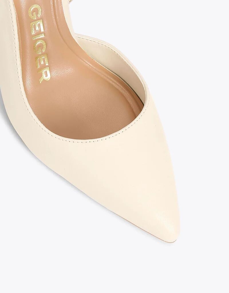 Туфли на каблуке KG Kurt Geiger Aria2 цвета кости — фото 3