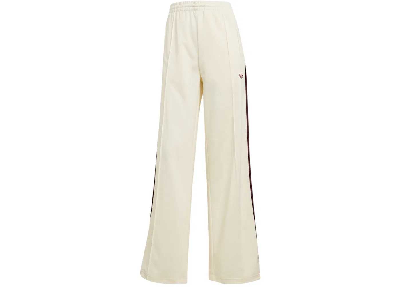 Женские спортивные брюки свободного кроя Adicolor Classic Firebird Bottoms Adidas, Cream White/Maroon