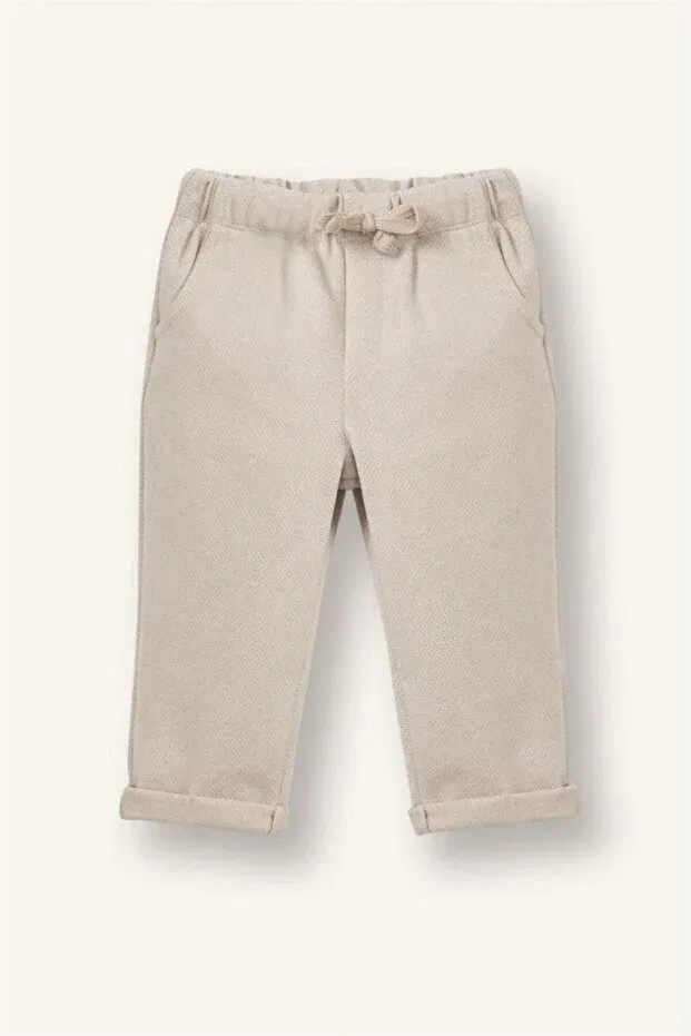 Детский комплект из футера для мальчиков с принтом Defacto, Dark Khaki — фото 2