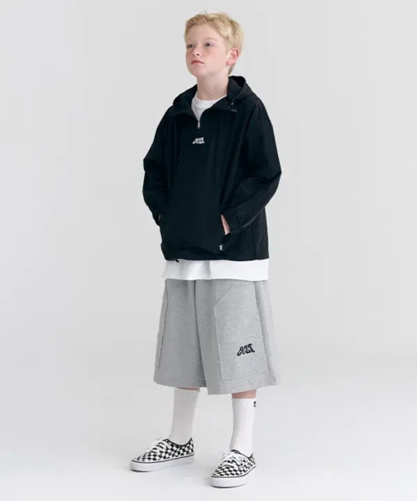 Спортивный костюм анорак из двух предметов, Ocelot Junior, черный/серый