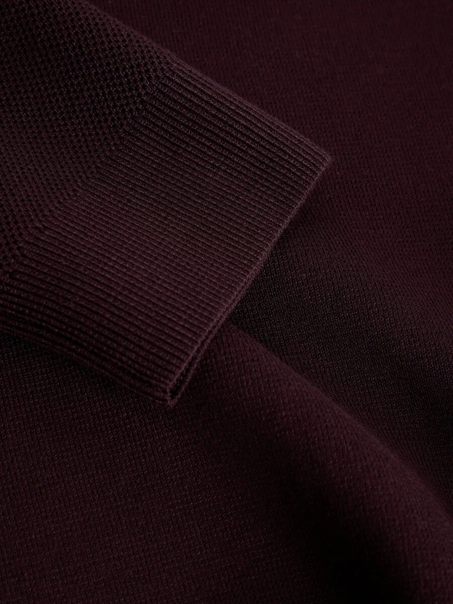 Свитер Next Sweater 'N Premium' в баклажановом цвете — фото 2