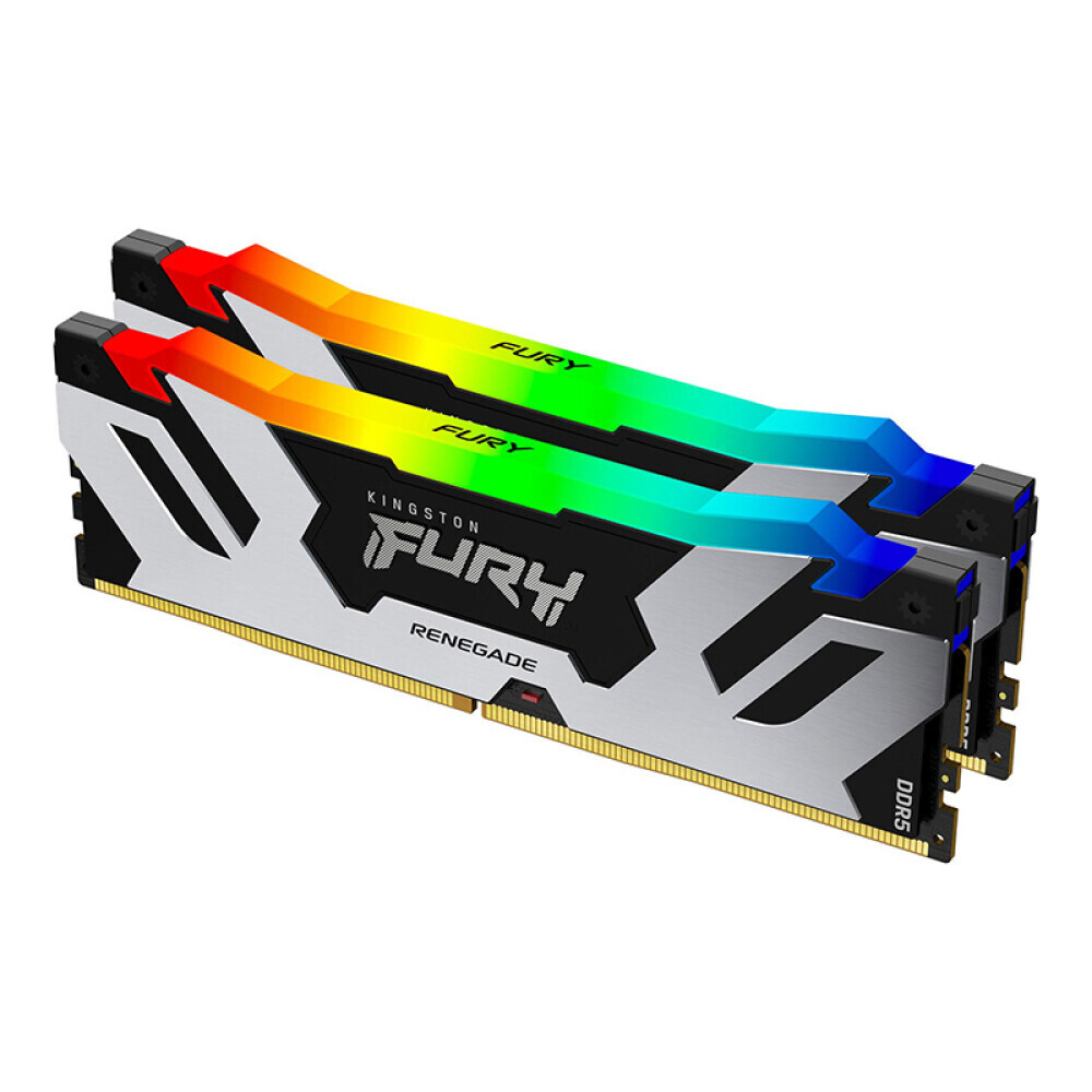 

Оперативная память Kingston Fury Renegade, 32 Гб DDR5 (2х16 Гб), 6400 МГц, KF564C32RSAK2-32