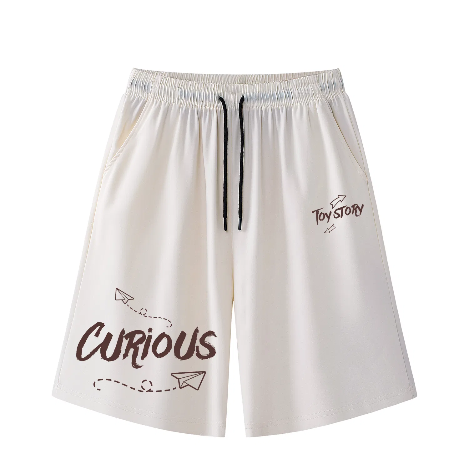Детские шорты свободного кроя Casual Shorts Unisex Thin Straight Fit Pants Disney