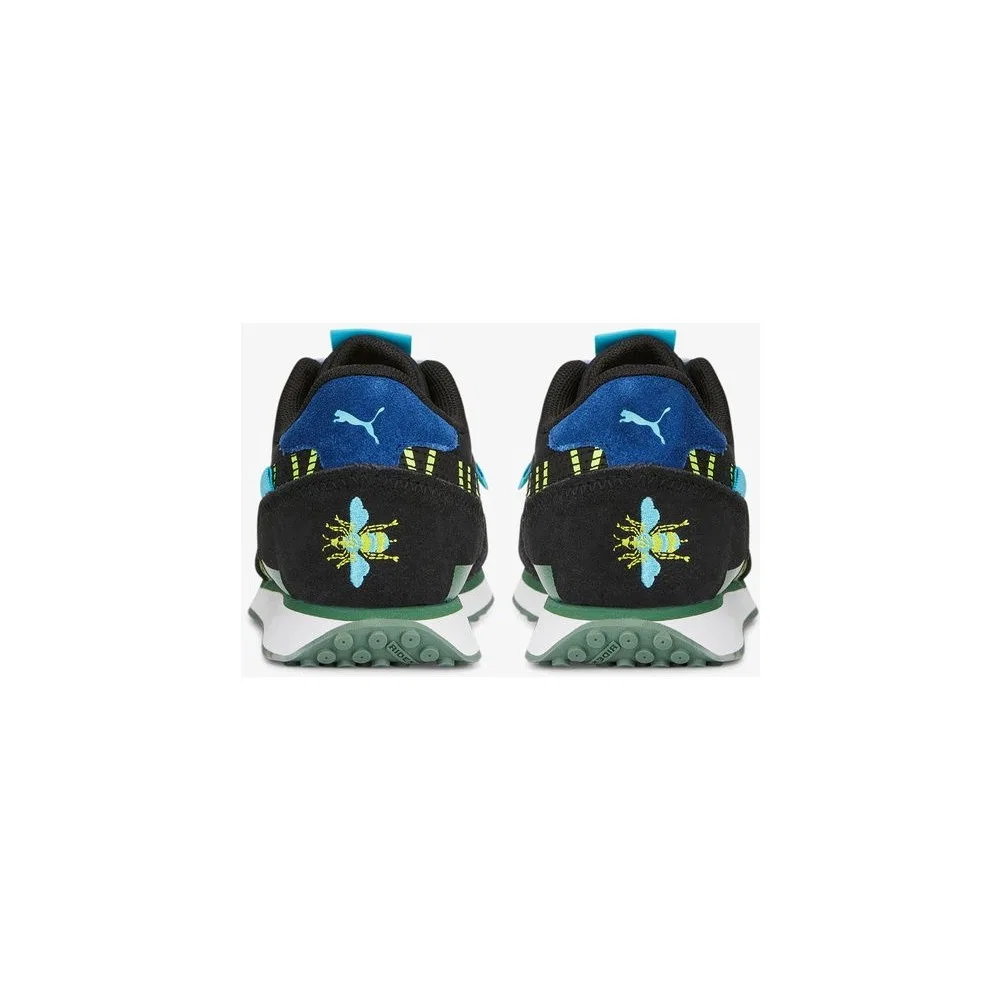 Детские кроссовки для мальчиков Puma Future Rider Small World Ps, Black — фото 3