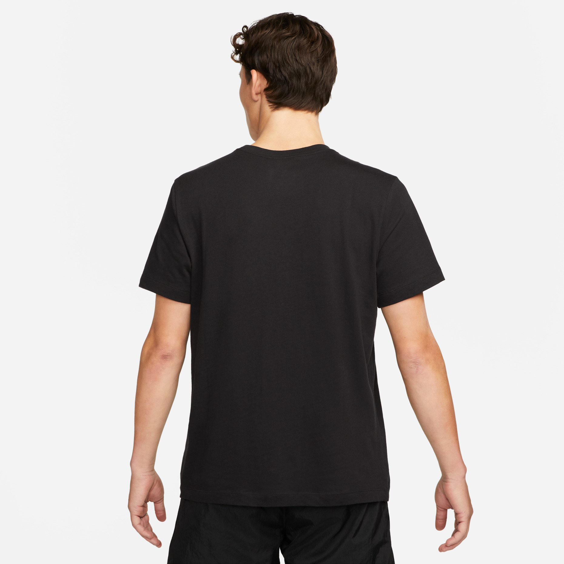 Комплект футболок Nike Sportswear Icon Futura, 2 предмета, черный — фото 4