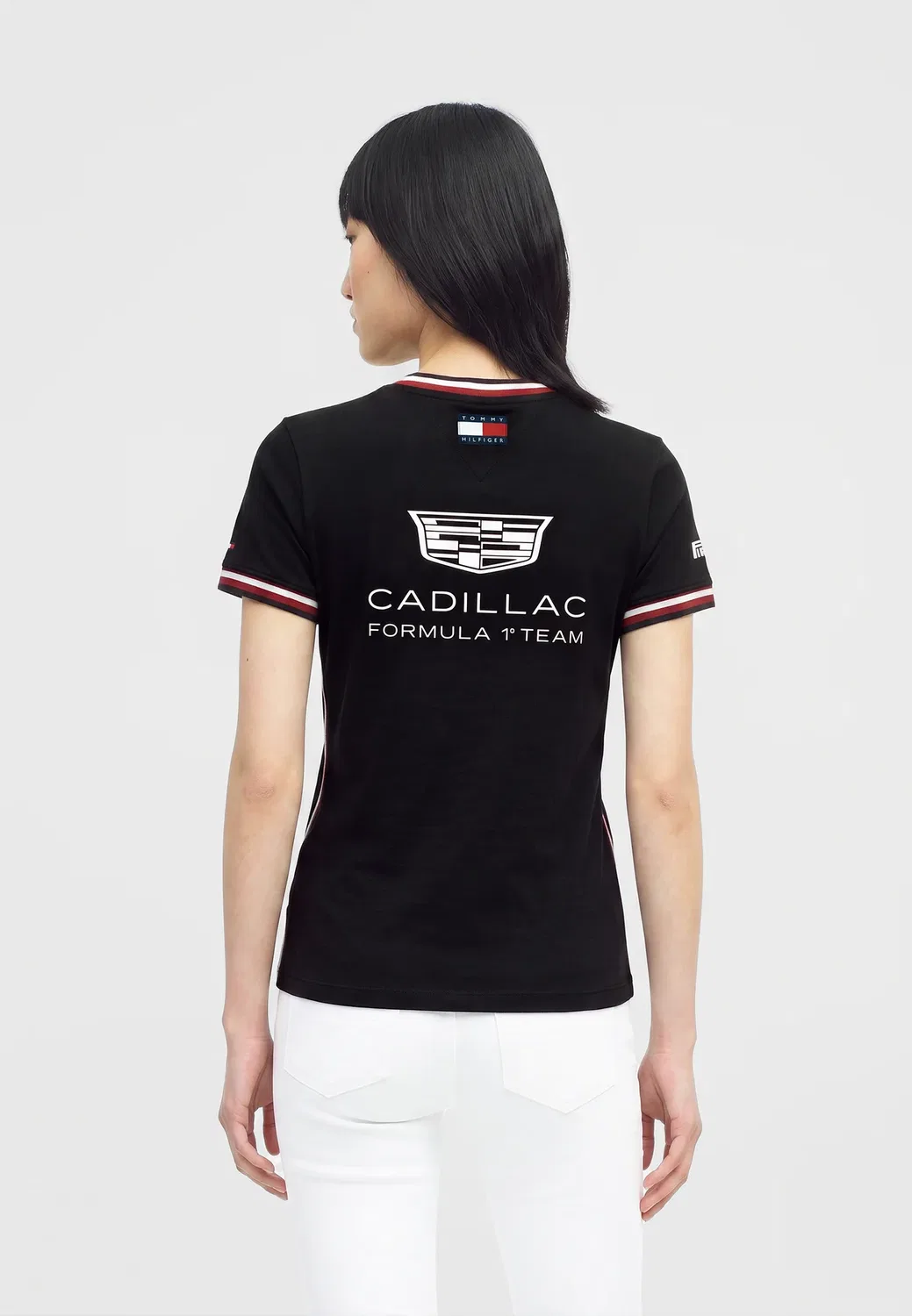 Футболка-Реплика Cadillac x F1 - футболка с принтом Tommy Hilfiger, Black — фото 3