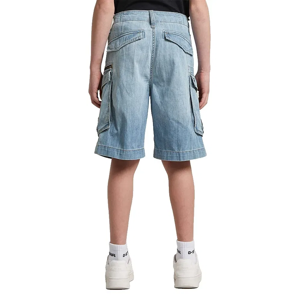 Шорты джинсовые Rovic Relaxed Fit G-Star, синий — фото 2