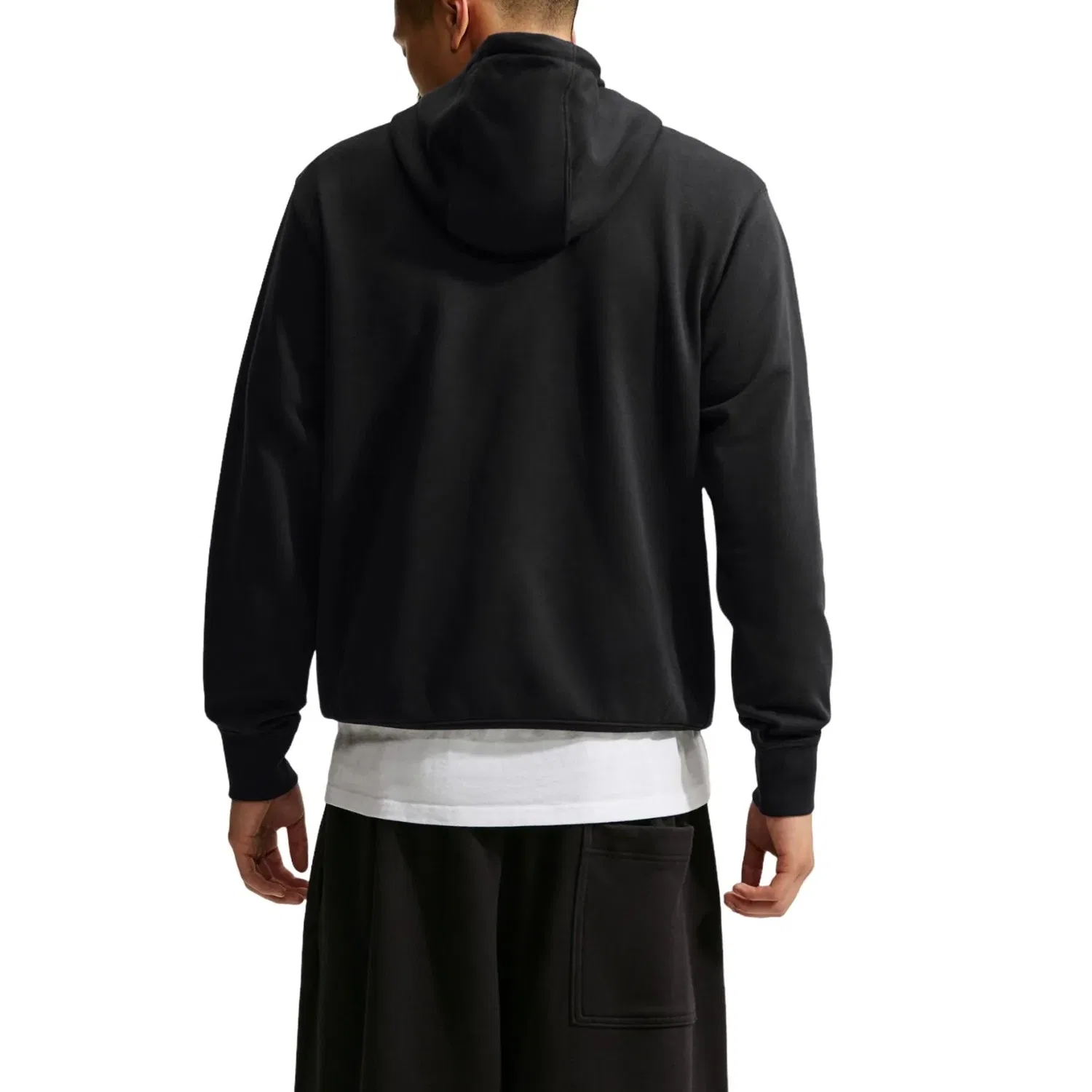Мужское худи для тенниса Court Hoodie 'Black' Nike, черный — фото 2