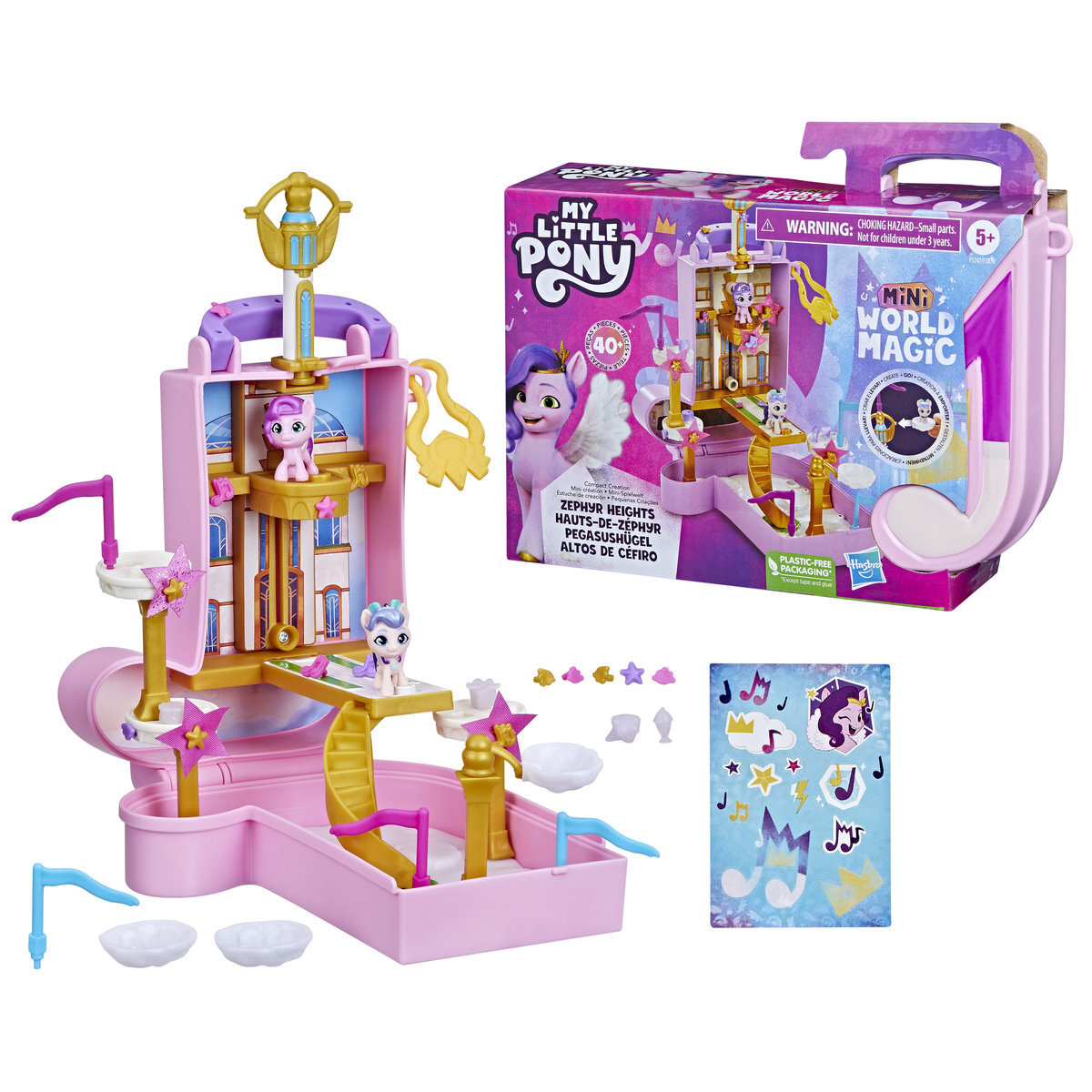 

Hasbro, My Little Pony, Mini World Magic, Compact Town — Zefirowe Wzgórza, F52475