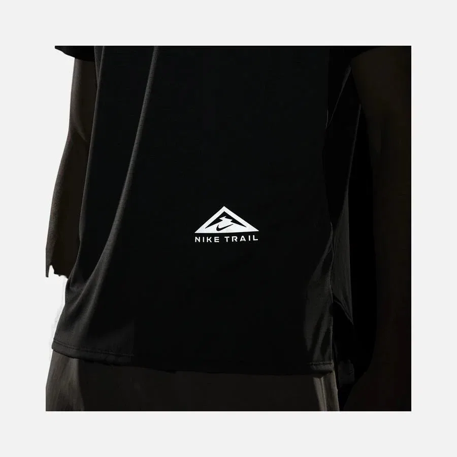 Футболка с коротким рукавом Dri-Fit Rise 365 Trail Running Nike, Желтый — фото 4