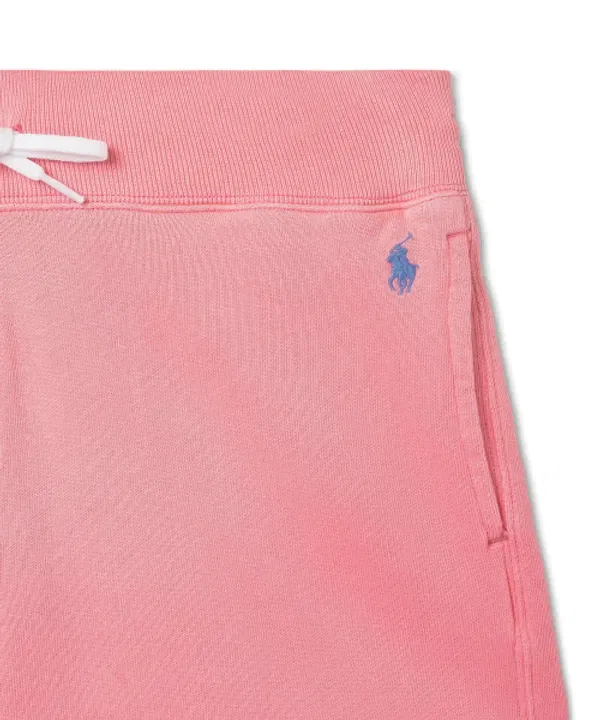 Шорты из флиса на завязках, Polo Ralph Lauren, розовый — фото 3