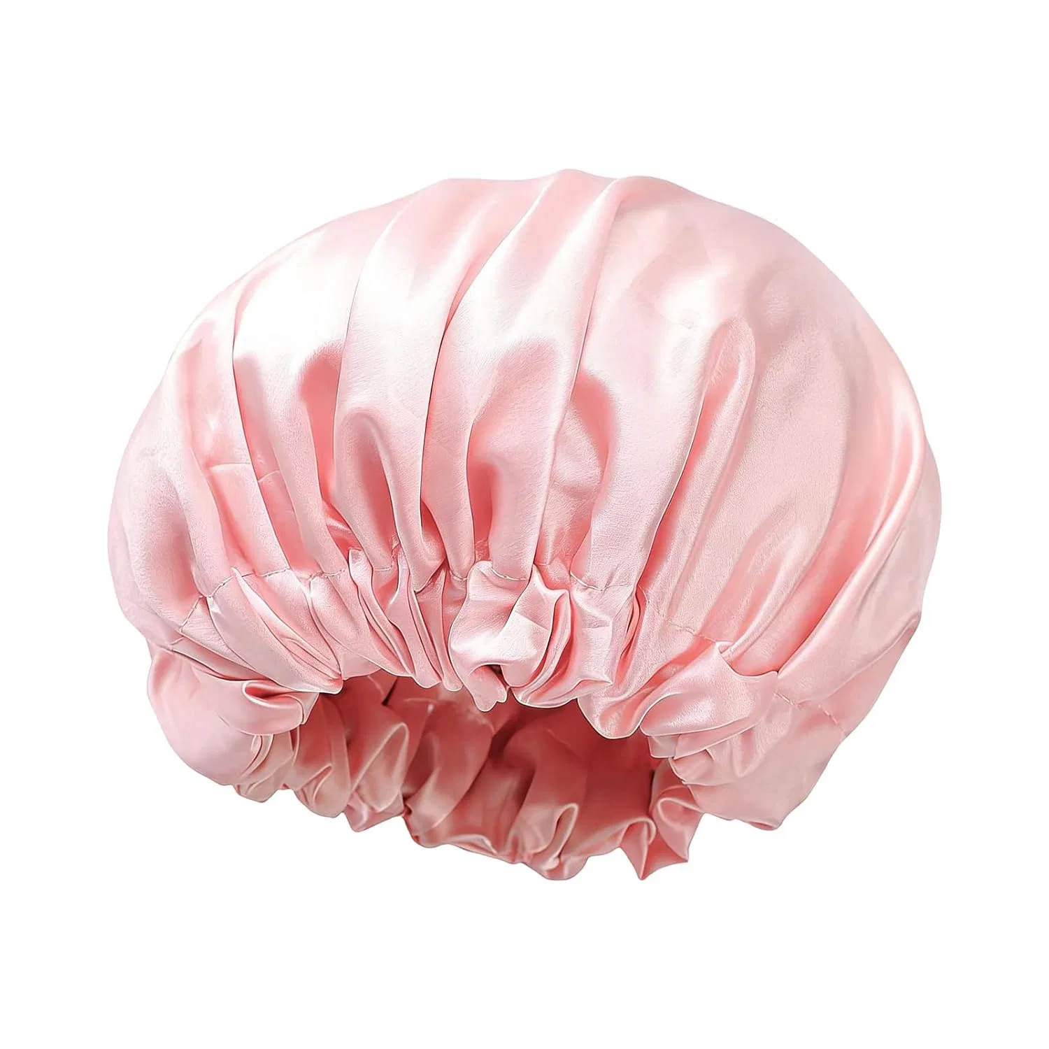 Шапочка для душа Fbinys, двойной слой, Gold Pink