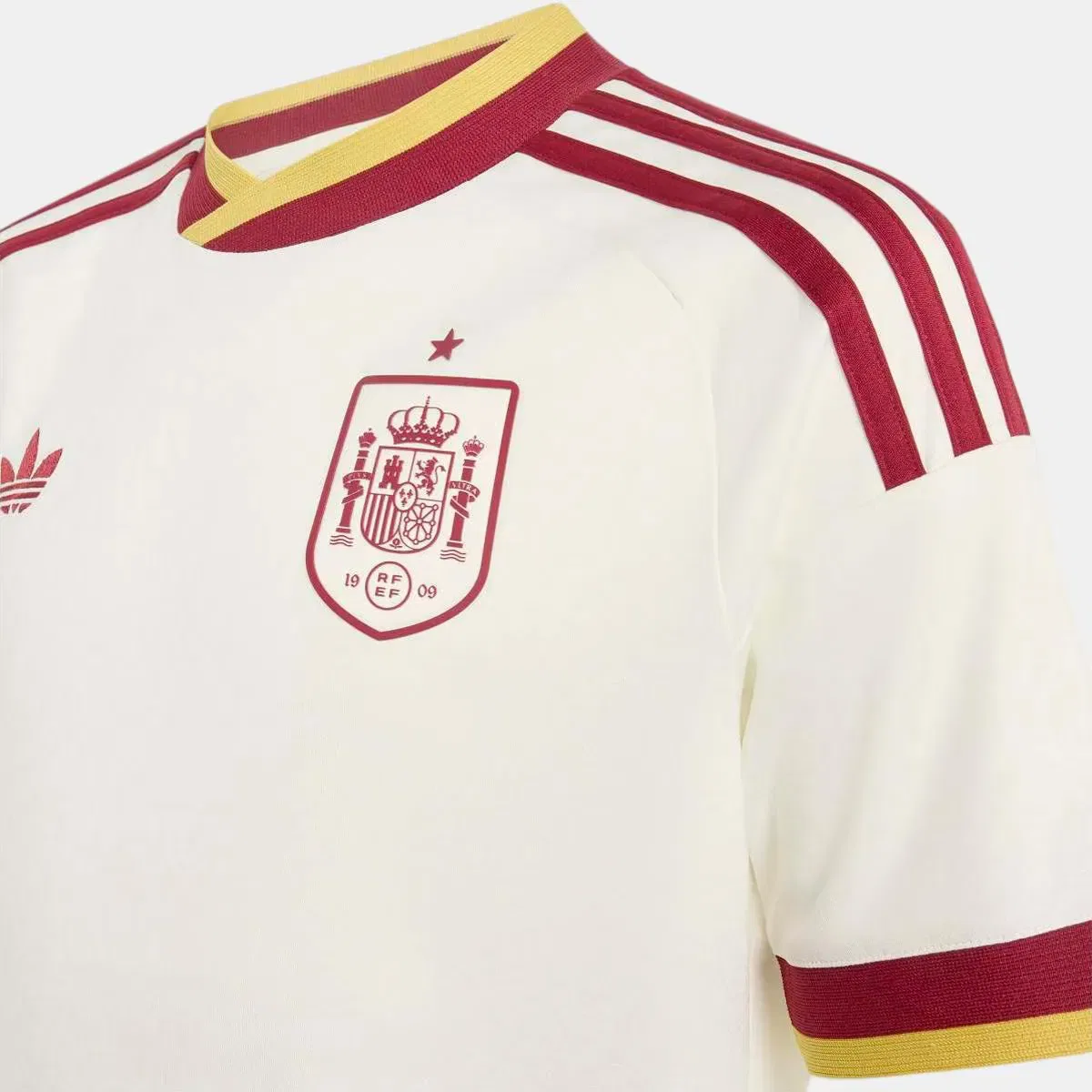 Детская футболка для мальчиков с длинным рукавом España Mundial 2026 adidas, Blanco — фото 3