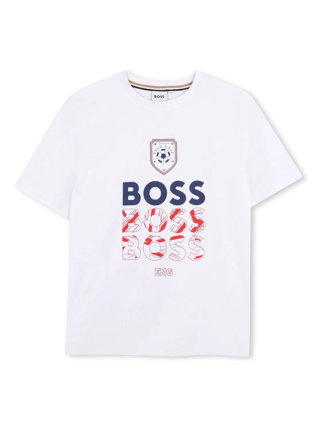 Футболка с логотипом чемпионата мира BOSS, белый