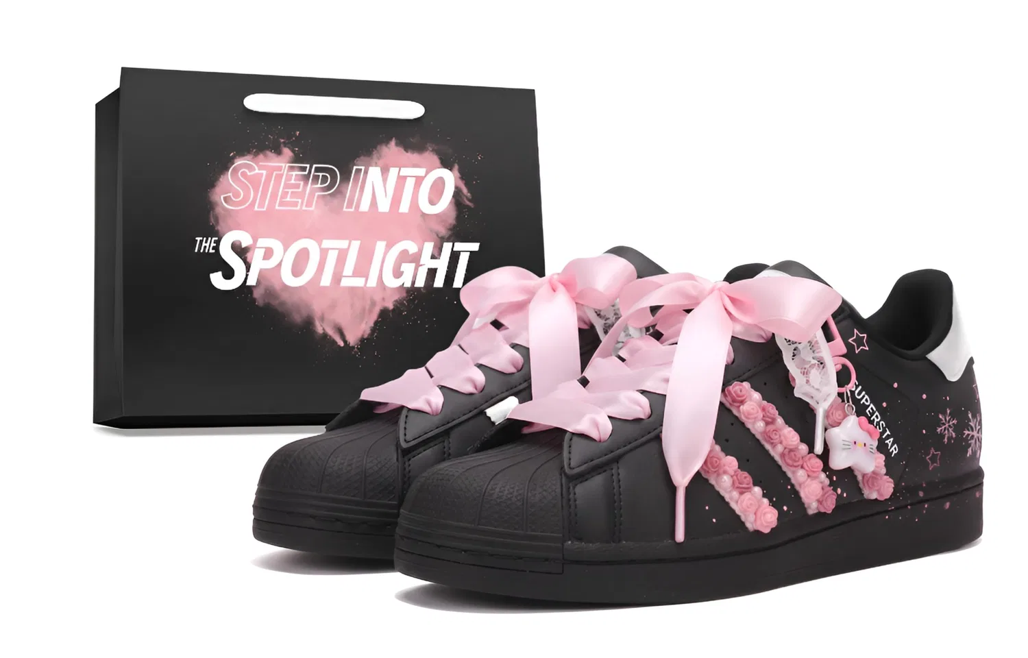 Детские кроссовки для скейтбординга Adidas Originals Superstar 2, Black